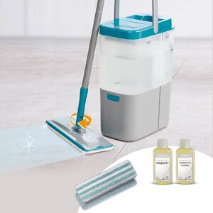 Livington Everclean Mop mit elektrischer Frischwasserpumpe