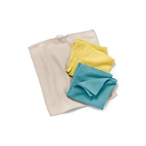 3 Universal-Reinigungstücher - Tchibo - Hellgrau Polyester 1x  unisex