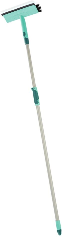 Leifheit Wasserabzieher »Fensterwischer Brush Window Cleaner Telescope 200« blau