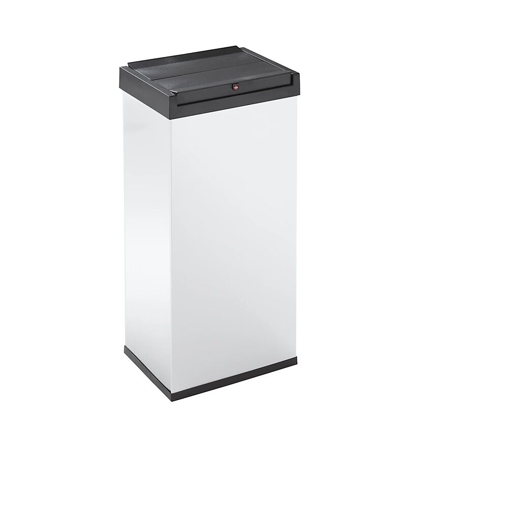 Hailo Schwingdeckel-Abfallbox BIG-BOX SWING Volumen 52 l Behälter weiß