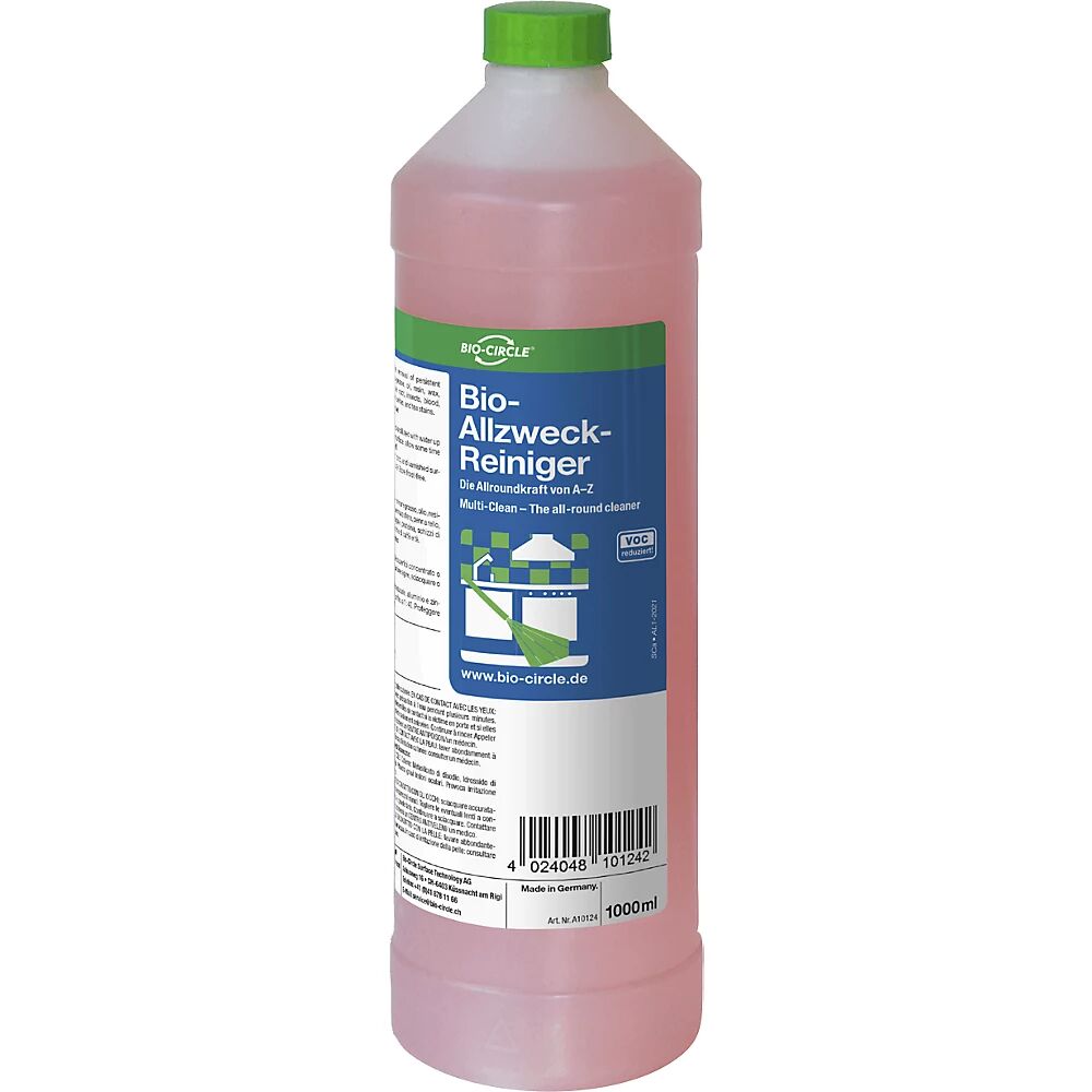 Bio-Circle Bio-Allzweckreiniger VE 10 x 1-l-Flaschen 5 x PET-Sprayflasche + 5 x Refill