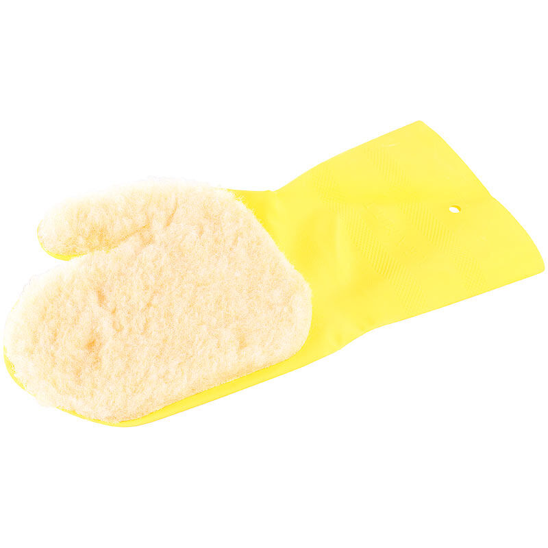 Pearl Handschuh mit Polier-Pad aus Wollfasern, rechtshändig