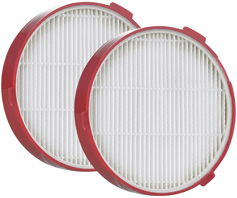 Sichler Haushaltsgeräte 2er-Set Ersatz-HEPA-Filter für 2in1-Akku-Zyklon-Staubsauger BHS-550.ak