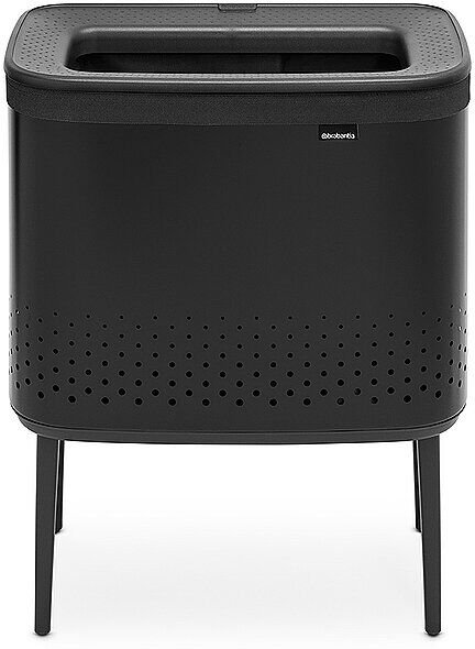 BRABANTIA Wäschebox Bo 60l Schwarz schwarz   20 05 26