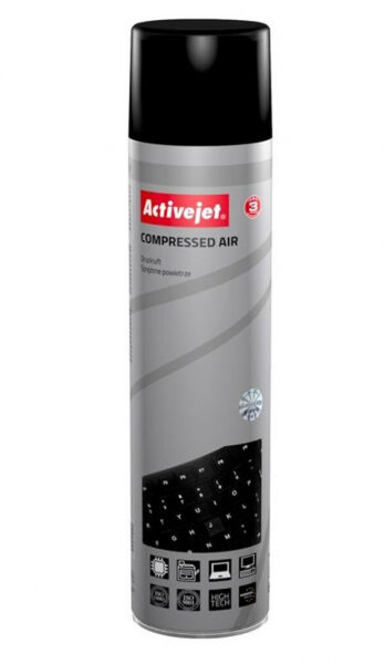 Activejet AOC-201 - Luftdruckreiniger für Gerätereinigung CD's/DVD's - 600 ml