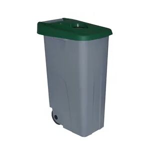 DENOX Offener Abfallbehälter Recyclo 85 Liter. Farbe Grün.