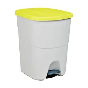 DENOX Treteimer Pedalbin Ecological 40 Liter. Gelbe Farbe.