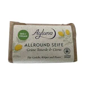 Ayluna Naturkosmetik Allround Seife - Grüne Tonerde & Citrus 100 g