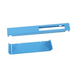 PROREGAL Farbcodierung Recyclingset für Wertstoffsammler Connector Bin   Aluminium   Blau