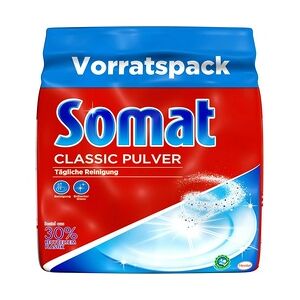 Somat Classic Pulver Geschirrspülmittel 1200 g für 60 Reinigungen Reiniger