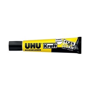 UHU Alleskleber Kraft FLEX + CLEAN, transparent, 18 g