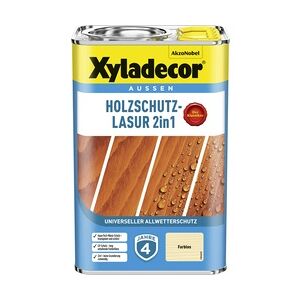 Xyladecor Holzschutz-Lasur 4 L farblos 2in1