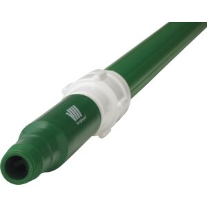 Vikan GmbH Vikan Ergonomischer Teleskopstiel, 2780 mm, mit Wasserdurchlauf und Schnellkupplung, Farbe: grün