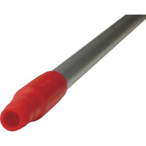 Vikan GmbH Vikan Aluminiumstiel, 1460 mm, mit Gewinde, Farbe: rot
