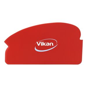 Vikan GmbH Vikan Schlesinger Schaber, 165 mm, flexibler Schaber mit Schabekanten, Farbe: rot