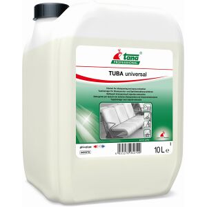 Tana Chemie GmbH TANA TUBA universal Teppichreiniger, Textilreiniger für Shampoonier- und Sprühextraktionsverfahren, 10 Liter - Kanister