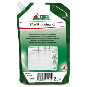 Tana Chemie GmbH TANA TAWIP original C Wischpflege, Polymerbasiertes Universal-Wischpflegekonzentrat, 2 Liter - Nachfüllbeutel