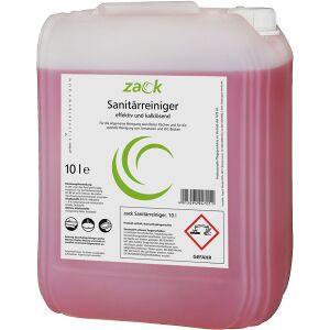 ZACK Sanitärreiniger, Für säurefeste Oberflächen, 10 l - Kanister