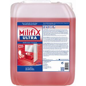 DR. SCHNELL GmbH & Co. KGaA Dr. Schnell Grundreiniger Milifix ULTRA, Konzentrat, Saurer Industriereiniger zur Entfernung starker mineralischer Verschmutzungen, 10 Liter - Kanister