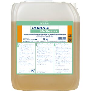 DR. SCHNELL GmbH & Co. KGaA Dr. Schnell Geschirrreiniger PEROTEX ALU Protect, hochalkalisch, Geschirrreiniger für gewerbliche Spülmaschinen, 12 kg - Kanister