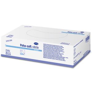 Paul Hartmann AG Peha-soft® nitrile guard powderfree Einmalhandschuhe, Nitril, puder- und latexfrei, Farbe: blau, 1 Packung = 100 Stück, Größe XL (9,5 - 10,0)