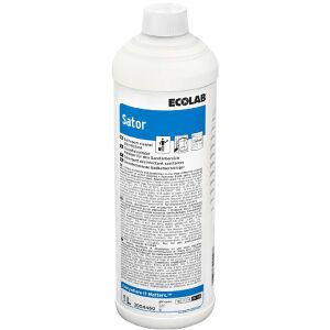 Ecolab GmbH & Co. OHG ECOLAB Sator® Sanitärreiniger, Desinfektionsreiniger für den Sanitärbereich, 1000 ml - Flasche (1 Karton = 12 Flaschen)