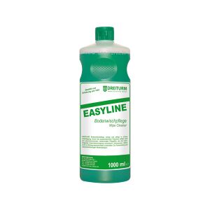 DREITURM GmbH Dreiturm Bodenwischpflege EASYLINE, Fußbodenreiniger für alle wasserbeständigen Bodenbeläge, 1 Karton = 12 Flaschen à 1 Liter