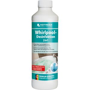 HOTREGA® GmbH HOTREGA® Whirlpool-Desinfektion 2in1, Hochkonzentriertes Spezialprodukt, 500 ml - Flasche