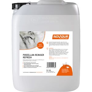 NOVADUR PRODUKTCHEMIE GmbH NOVADUR Parkettvollpflege Polish, Reinigung und Pflege für Parkett, 10 l - Kanister