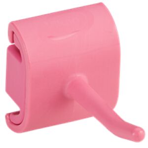 Vikan GmbH Vikan Einzelhakenmodul, Hygienische Wandhalterung für verschiedene Anwendungen, Farbe: Pink