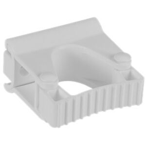 Vikan GmbH Vikan Griffbandmodul, Hygienische Wandhalterung für ein Gerät, Farbe: Weiß