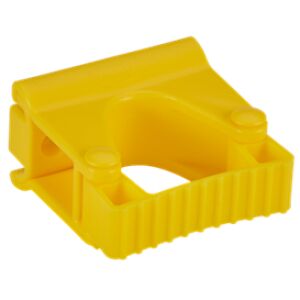 Vikan GmbH Vikan Griffbandmodul, Hygienische Wandhalterung für ein Gerät, Farbe: Gelb
