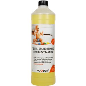 NOVADUR PRODUKTCHEMIE GmbH NOVADUR Textil-Grundreiniger (Sprühextraktion), Hochwirksames Spezialprodukt, 1000 ml - Flasche