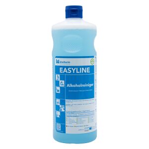 DREITURM GmbH Dreiturm Alkoholreiniger EASYLINE, Materialschonender Grundreiniger von wasserbeständigen Oberflächen, 1 Karton = 12 Flaschen à 1 Liter