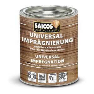 SAICOS COLOUR GmbH SAICOS Universalimprägnierung, farblos, Hochqualitative Holzschulz-Imprägnierung für den Außenbereich, 750 ml - Dose