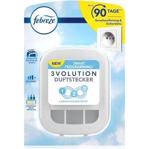 Procter & Gamble Service GmbH Febreze 3Volution Duftstecker, Lufterfrischer mit 3 wechselnden Düften, 1 Gerät (ohne Nachfüller)