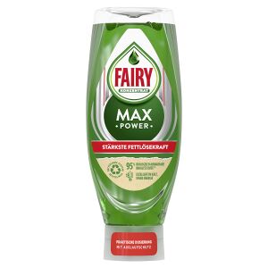 Procter & Gamble Service GmbH FAIRY Konzentrat Max Power Spülmittel, Original, Effektive Formel für strahlend sauberes Geschirr ohne einweichen, 1 Karton = 8 Flaschen à 660 ml