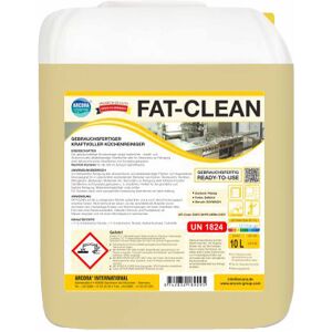 ARCORA International GmbH ARCORA FAT-CLEAN Fettlöser, Gebrauchsfertiger kraftvoller Küchenreiniger für Oberflächen, 10 Liter - Kanister