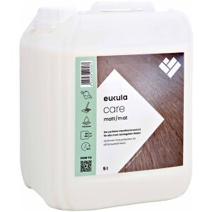 eukula® euku Mattwax Dispersionspflegemittel, Ideales Polish für matte Lacke, 5 l - Kanister