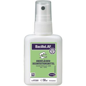 Paul Hartmann AG Bode Bacillol® AF Flächendesinfektion, gebrauchsfertig, Aldehydfreies Schnell-Desinfektionsmittel, 50 ml - Flasche