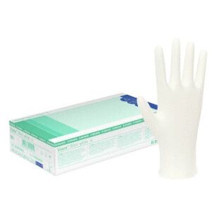 B. Braun Vasco® Nitril white, Medizinischer Einmal-Handschuh nach EN 455, 1 Packung = 135 Stück, Größe XL