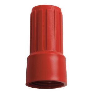 haug bürsten KG Haug Überwurfmutter für Adapter, Maße: 74 x Ø 38 mm, Farbe: rot