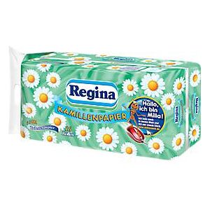 Toilettenpapier Regina, 150 Blatt je Rolle, 3-lagig, 16 Rollen