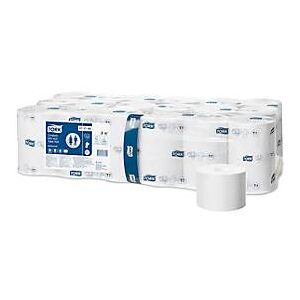 Tork® Toilettenpapier Tork Midi Advanced 472199, 2-lagig, weiß, Midsize Coreless System T7, 36 Rollena 900 Blatt, Papier, weiß