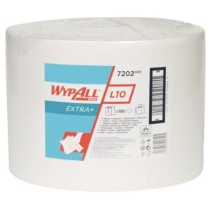 Wypall® - Wischtuch L10 7202 1lagig 24 X 38cm Weiß 1.000 Blatt/rolle