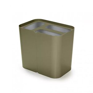 TreCe Mülltrennungs-Behälter Hold, Ausführung Organic, Paper & Plastic, Farbe Oliv