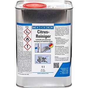 WEICON Citrus-Reiniger mit Isopropanol zur Desinfizierung, 1 Liter