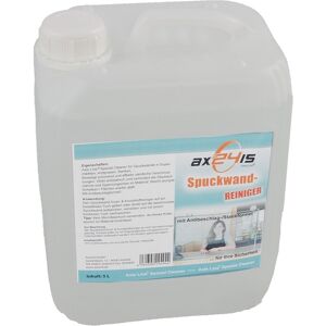 Axis24 GmbH Spuckwand Reiniger mit Antibeschlag-/Statikformel 5 Liter Nachfüllkanister Axis Line