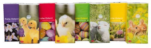 Frank® Taschentücher Motiv Ostern 240x10 St Tücher