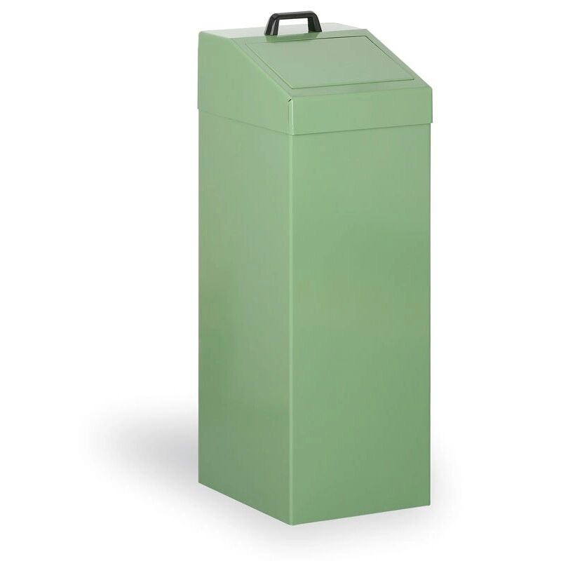 Kovona Metallmülleimer für sortierten abfall, 100 l, grün